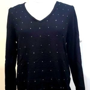 MUST GO! ⭐ Jaclyn Smith | Rhinestone top